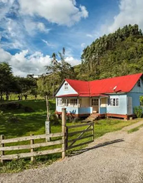 Paisaje natural cerca de los proyectos Kusi